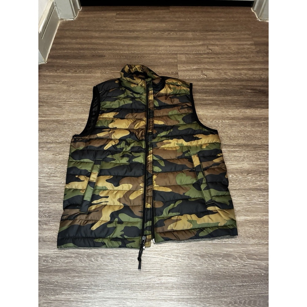 Camo Aeropostale Vest Bubble Xs